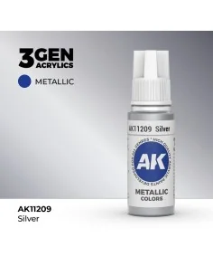 Silver 17ml - AK Interactive AK11209