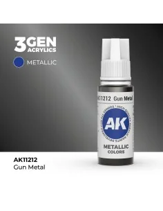 Gun Metal 17ml - AK Interactive AK11212