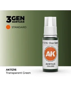 Clear Green 17ml - AK Interactive AK11216