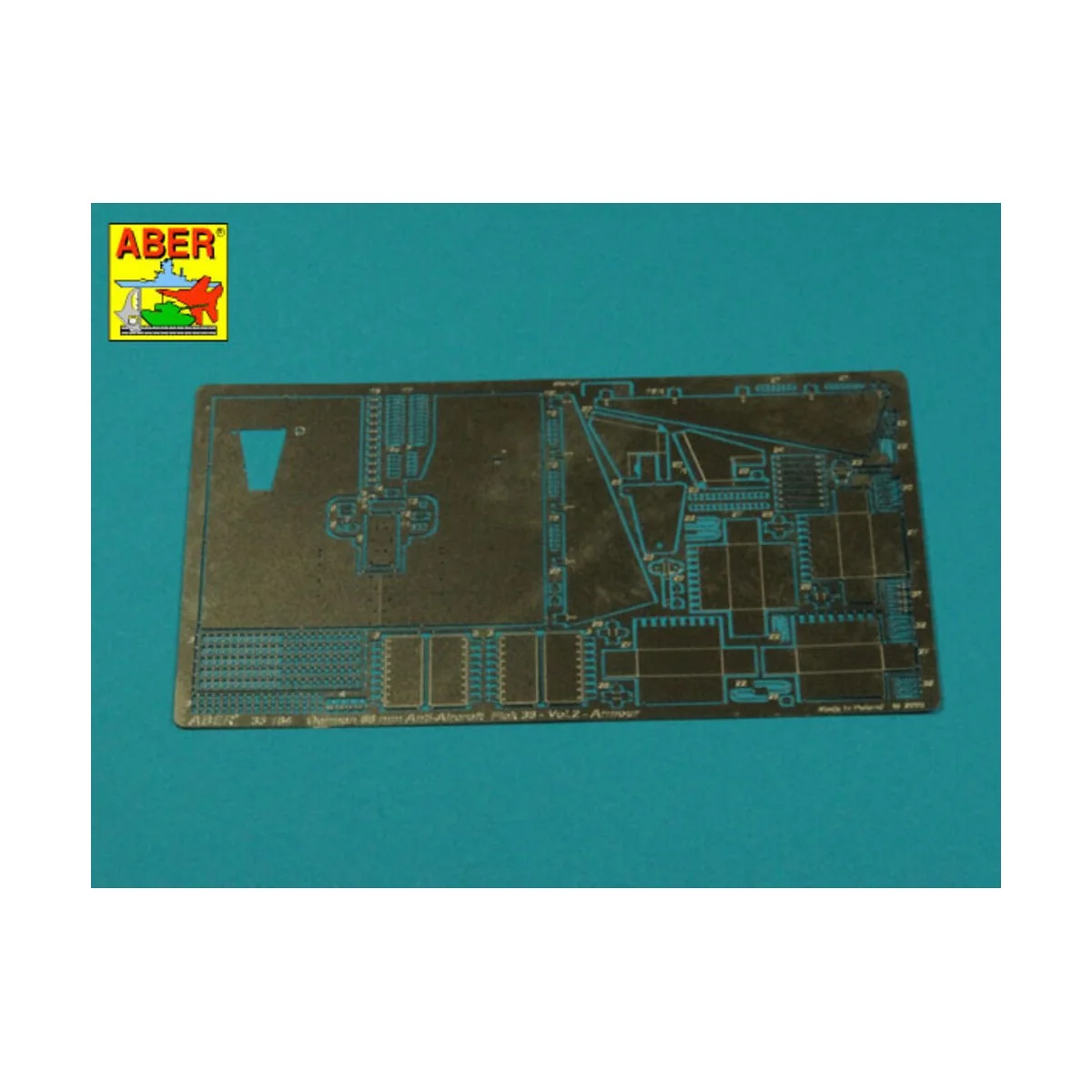 German 88mm A/A Gun Flak 36-vol.2, 1/35 - Aber Models 35184