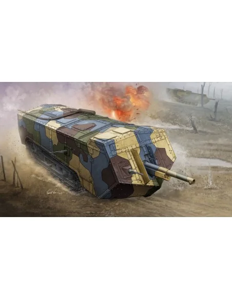 French Saint-Chamond Heavy Tank-Medium, 1/35 - Hobby Boss 83859