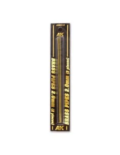 BRASS PIPES 2, 0mm, 2 units - AK Interactive AK9118