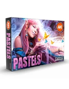 PASTELS COLORS SET - AK Interactive AK11607
