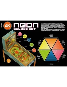 NEON COLORS SET - AK Interactive AK11610 2