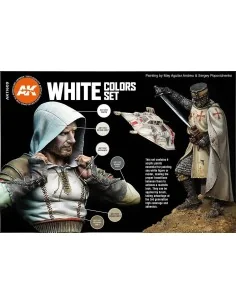WHITE COLORS SET - AK Interactive AK11609 2