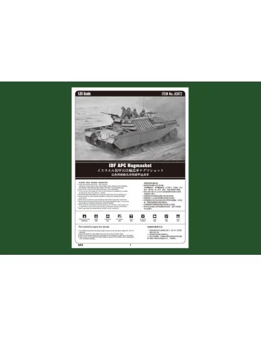 [NO_DESC] IDF APC Nagmashot, 1/35 - Hobby Boss 83872
