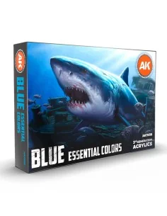 BLUE ESSENTIAL COLORS 3GEN SET - AK Interactive AK11618