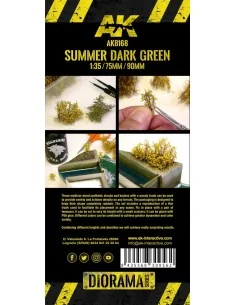 SUMMER DARK GREEN SHRUBBERIES - AK Interactive AK8168 2