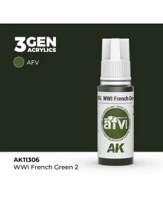WWI French Green 2 - AK Interactive AK11306