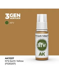 Nº6 Earth Yellow (FS30257) - AK Interactive AK11337