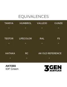 IDF Green - AK Interactive AK11355 2