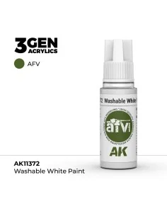 Washable White Paint - AK Interactive AK11372