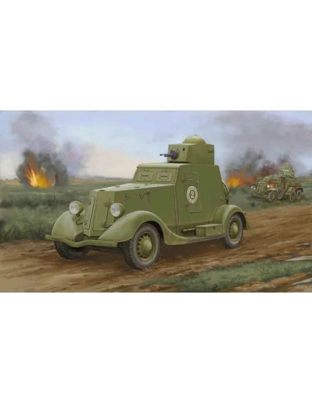 Soviet BA-20 Armored Car Mod.1939, 1/35 - Hobby Boss 83883