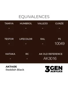 Reddish Black - AK Interactive AK11406 2