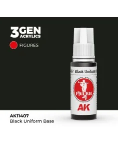 Black Uniform Base - AK Interactive AK11407