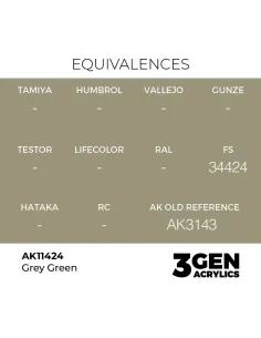 Grey Green - AK Interactive AK11424 2