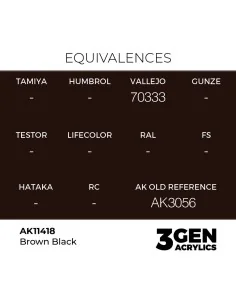 Brown Black - AK Interactive AK11418 2