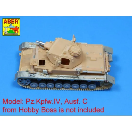 Pz.Kpfw. IV, Ausf.C vol.2 - fenders, 1/35 - Aber Models 35189