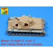 Pz.Kpfw. IV, Ausf.C vol.2 - fenders, 1/35 - Aber Models 35189