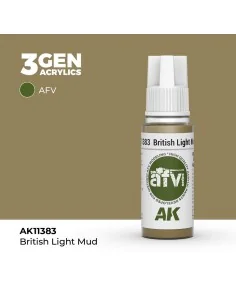 British Light Mud - AK Interactive AK11383