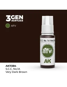 S.C.C. No.1A Very Dark Brown - AK Interactive AK11384