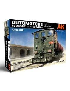 AUTOMOTORE FS 206/207/208 SOGLIOLA RAIL SHUNTER, 1/35 - AK Interact...