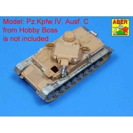 Pz.Kpfw. IV, Ausf.C vol.2 - fenders, 1/35 - Aber Models 35189