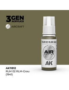 RLM 02 RLM-Grau (1941) - AK Interactive AK11812
