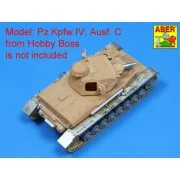 Pz.Kpfw. IV, Ausf.C vol.2 - fenders, 1/35 - Aber Models 35189