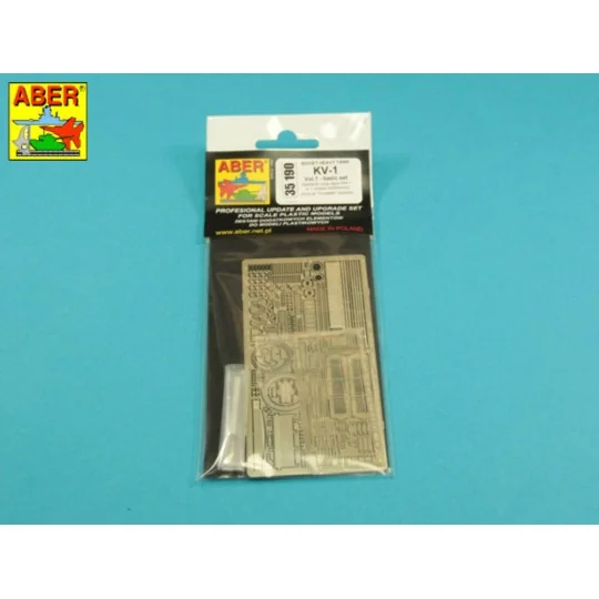 KV-1.Vol.1-basic set (Trumpeter), 1/35 - Aber Models 35190