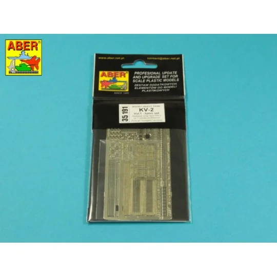 KV-2 Vol.1-basic set (Trumpeter), 1/35 - Aber Models 35191