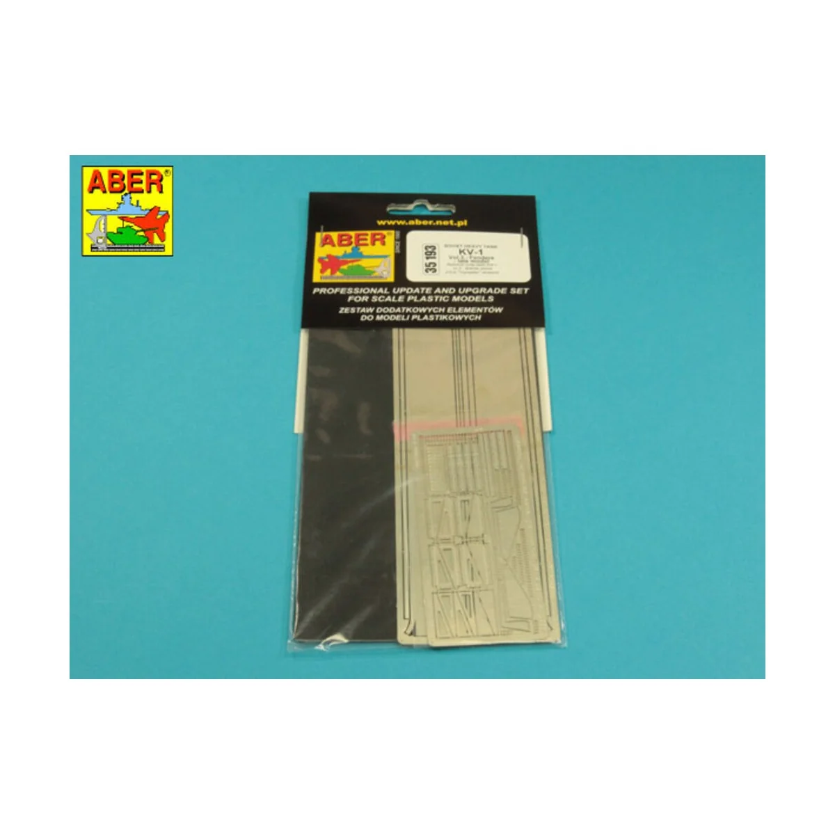 KV-1 vol.3-fenders-late model, 1/35 - Aber Models 35193 KV-1 vol.3-fenders-late model, 1/35 - Aber Models 35193