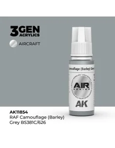 RAF Camouflage (Barley) Grey BS381C/626 - AK Interactive AK11854