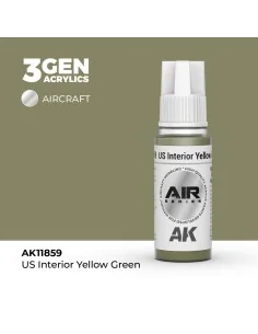 US Interior Yellow Green - AK Interactive AK11859