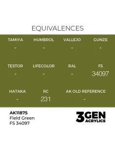 Field Green FS 34097 - AK Interactive AK11875 2