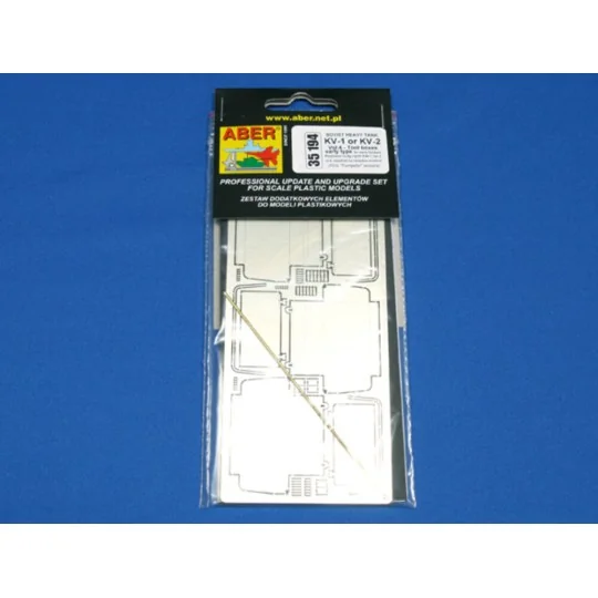 KV-1 or KV-2 vol.4- tool boxes early type, 1/35 - Aber Models 35194