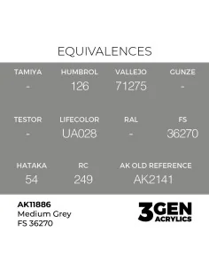 Medium Grey FS 36270 - AK Interactive AK11886 2