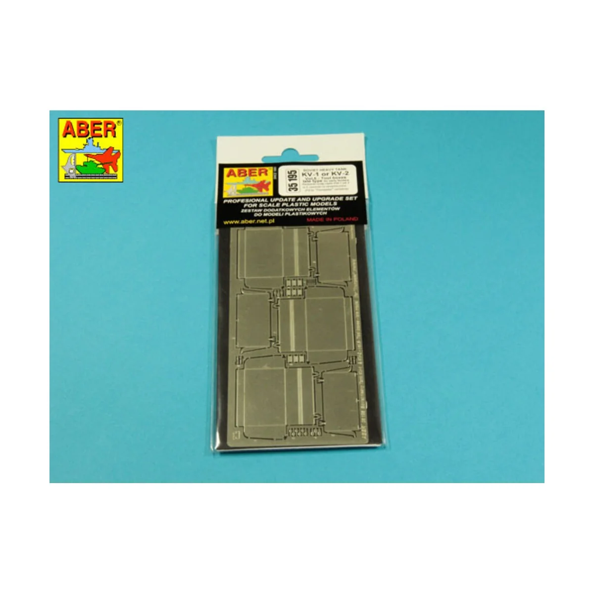 KV-1 or KV-2 vol.5-tool boxes late type, 1/35 - Aber Models 35195