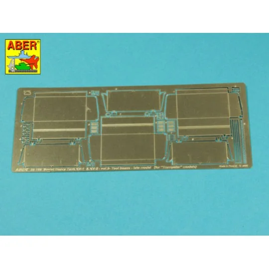 KV-1 or KV-2 vol.5-tool boxes late type, 1/35 - Aber Models 35195