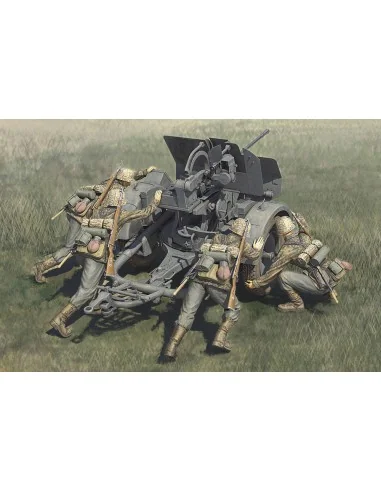 German 20mm Flak 38 crews, 1/35 - Hobby Boss 84418