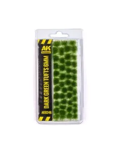 DARK GREEN TUFTS 6MM - AK Interactive AK8246
