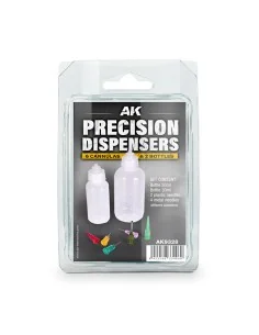 PRECISION DISPENSERS (6cannulas & 2 bottles) - AK Interactive AK9328