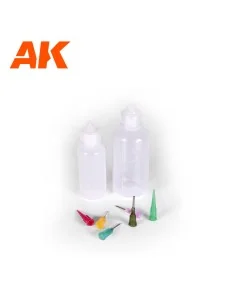 PRECISION DISPENSERS (6cannulas & 2 bottles) - AK Interactive AK9328 2