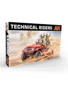 Technical Riders, 1/35 - AK Interactive AK35017