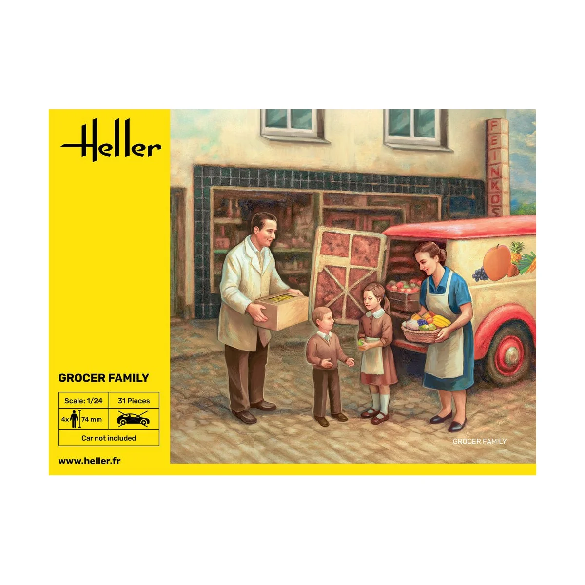 Grocer Family, 1/24 - Heller 82758