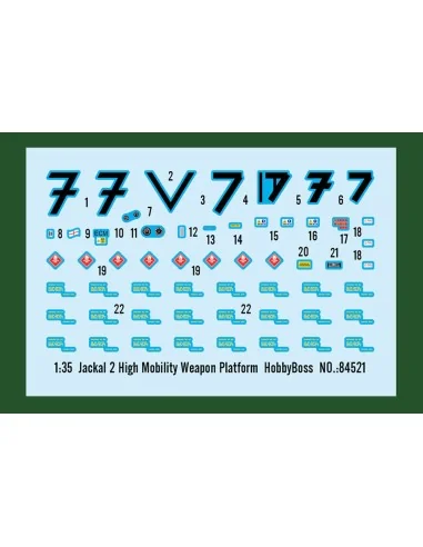 Jackal 2 High Mobility Weapon Platform, 1/35 - Hobby Boss 84521
