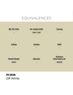 Real Colors: Off White 17 ml. - AK Interactive RC808 2