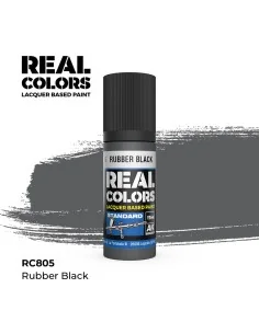 Real Colors: Rubber Black 17 ml. - AK Interactive RC805