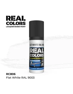 Real Colors: Flat White RAL 9003 17 ml. - AK Interactive RC806