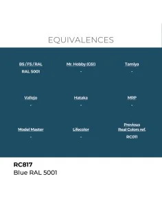 Real Colors: Blue RAL 5001 17 ml. - AK Interactive RC817 2